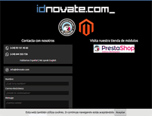 Tablet Screenshot of idnovate.com